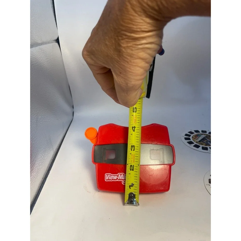 View-Master 3D Viewer Red Classic Retro  Toy 2020 With Trex , Discovery Slides